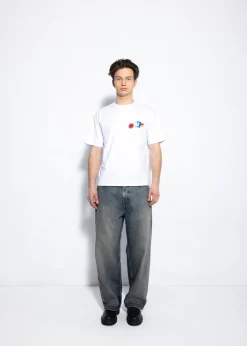 LOCAL HEROES BIAŁY T-SHIRT LH TEAM