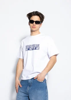 LOCAL HEROES BIAŁY T-SHIRT MAKE MISTAKES