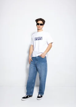 LOCAL HEROES BIAŁY T-SHIRT MAKE MISTAKES