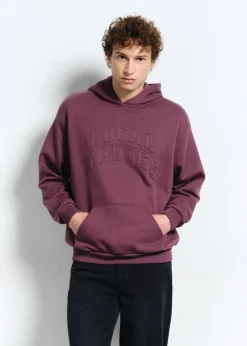 LOCAL HEROES BLUZA AURA DARK MOCHA