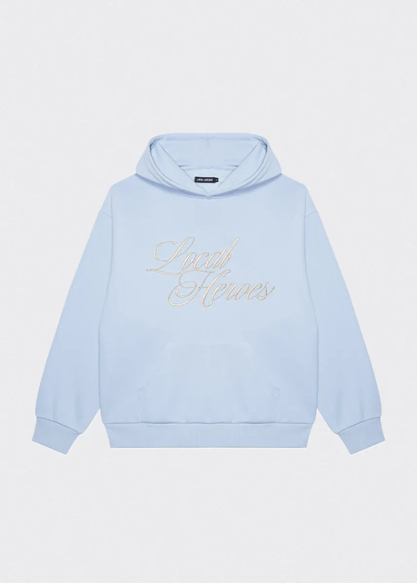 LOCAL HEROES BLUZA LH BLUSH BLĘKITNA