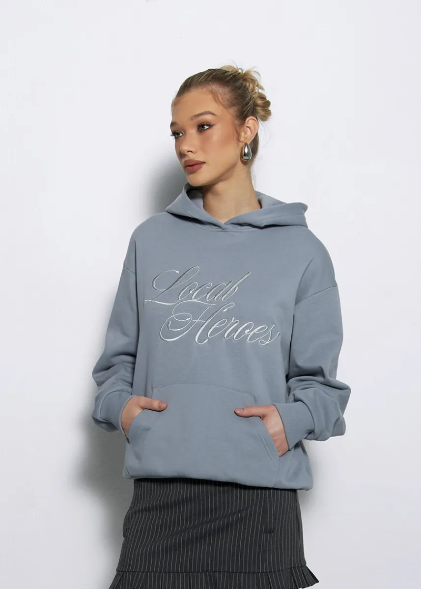 LOCAL HEROES BLUZA LH BLUSH JASNOSZARA