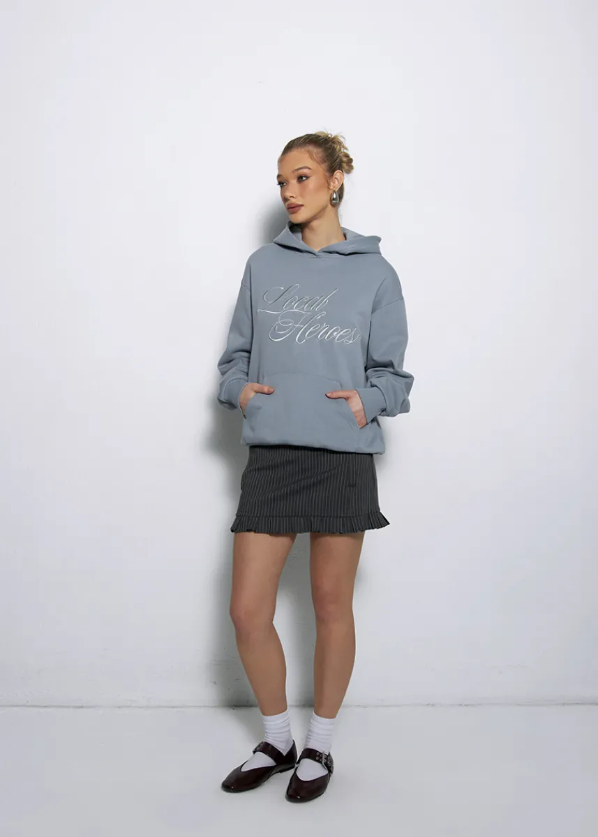 LOCAL HEROES BLUZA LH BLUSH JASNOSZARA