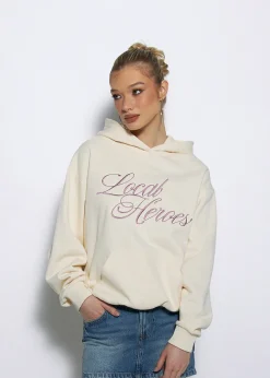 LOCAL HEROES BLUZA LH BLUSH KREMOWA