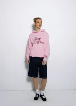 LOCAL HEROES BLUZA LH BLUSH ROŻOWA