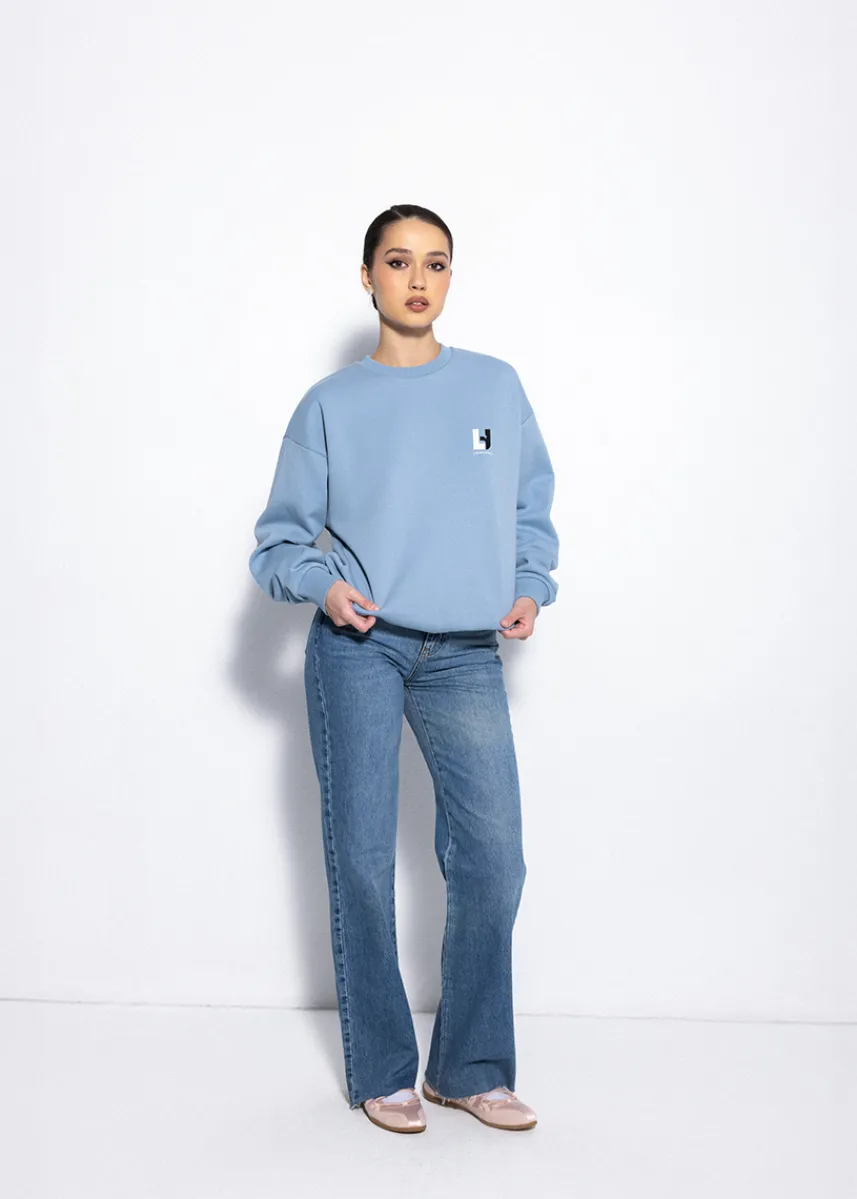 LOCAL HEROES BLUZA LH TEAM BŁĘKITNA