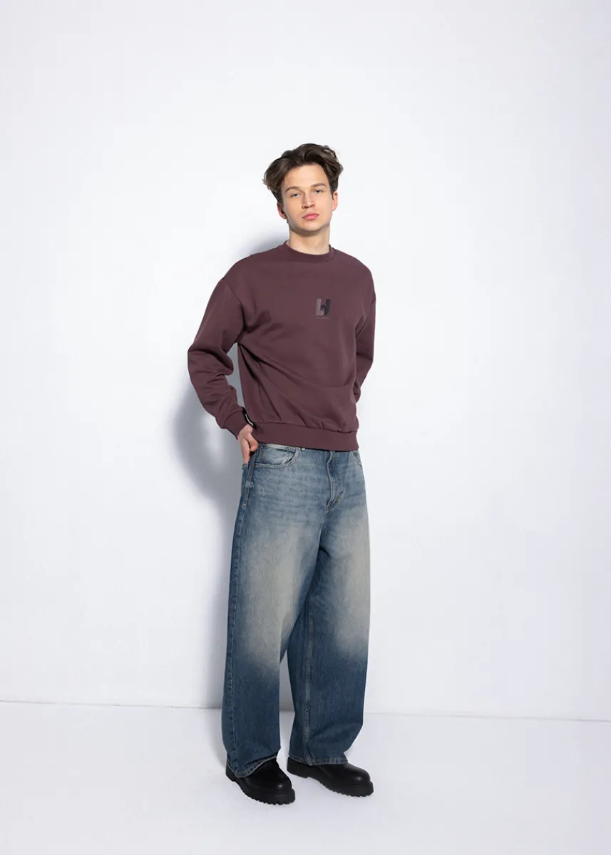 LOCAL HEROES BLUZA LH TEM BORDOWA MĘSKA