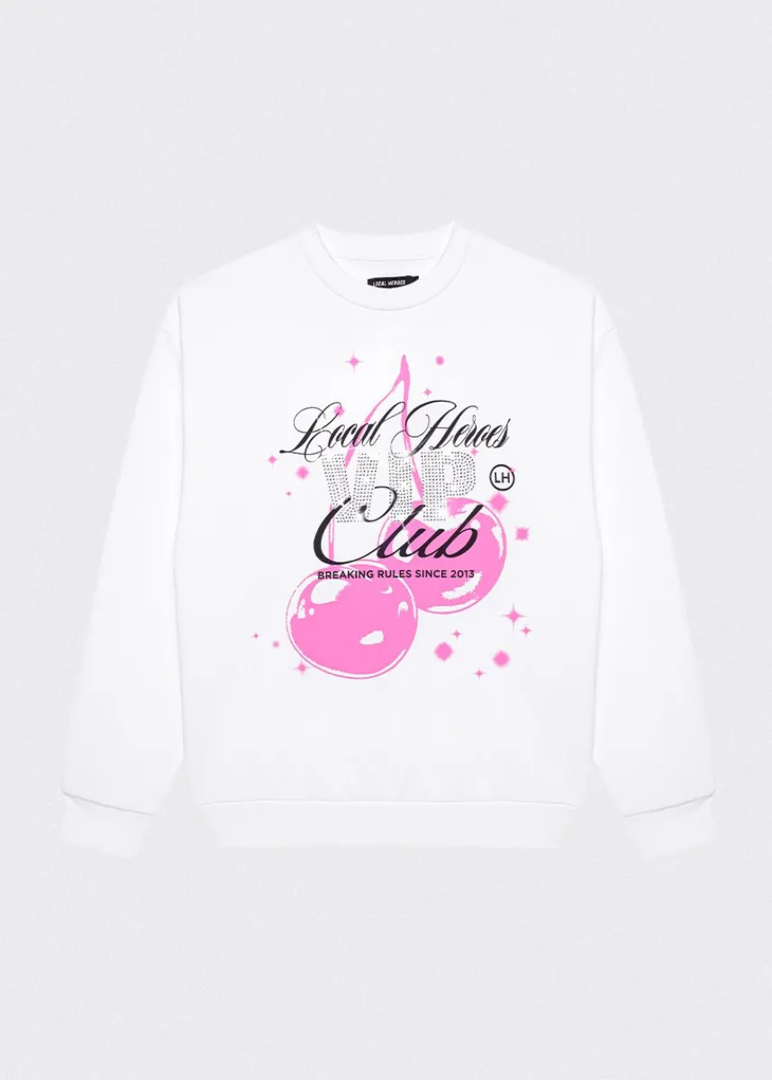 LOCAL HEROES BLUZA LH VIP CLUB BIAŁA