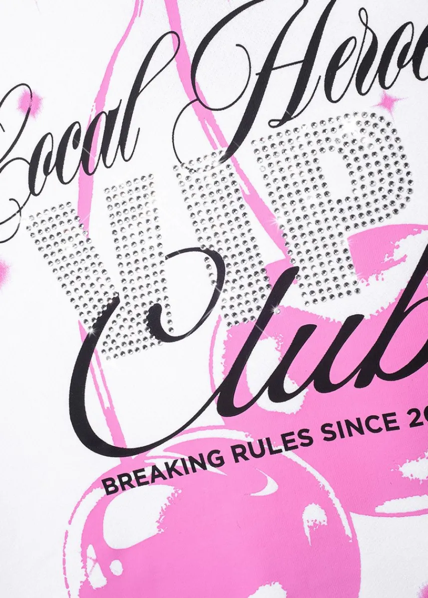 LOCAL HEROES BLUZA LH VIP CLUB BIAŁA