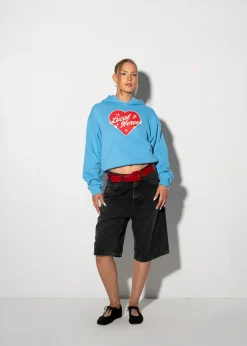 LOCAL HEROES BLUZA LOVE MOTEL NIEBIESKA