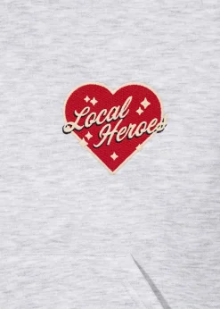 LOCAL HEROES BLUZA LOVE MOTEL MELANŻ