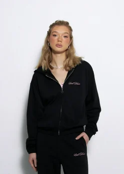 LOCAL HEROES BLUZA ROZPINANA TEAM BLUSH CZARNA