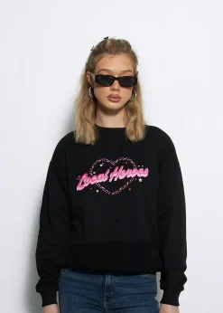 LOCAL HEROES BLUZA YOUR HEART CZARNA