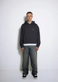 LOCAL HEROES BLUZA Z KAPTUTEM LH TEAM CZARNA MĘSKA