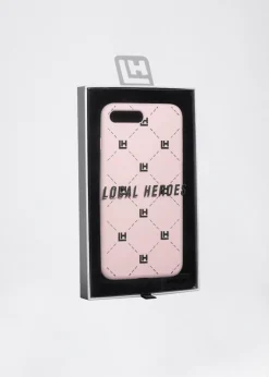 LOCAL HEROES ETUI MONOGRAM BEŻOWO-CZARNE