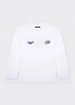 LOCAL HEROES LONGSLEEVE ALL STAR BIAŁY