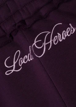 LOCAL HEROES SPODNIE BLUSH BORDOWE