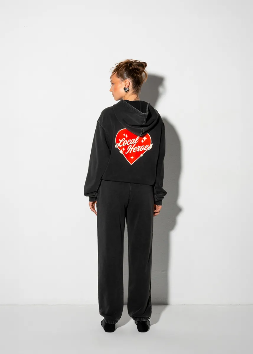 LOCAL HEROES SPODNIE LOVE MOTEL CZARNE
