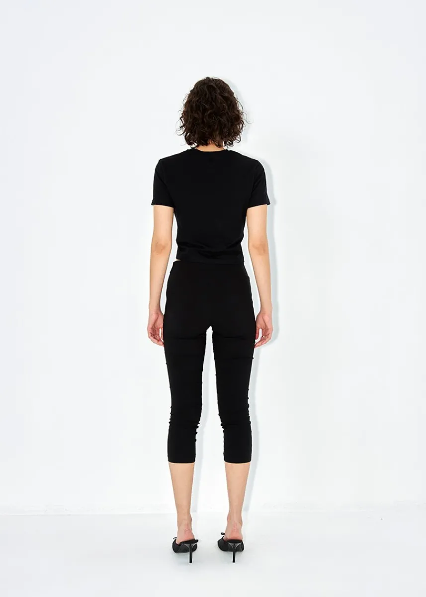 LOCAL HEROES TOP SLIM FIT LH BLUSH RHINESTONES