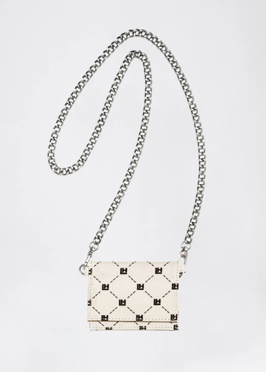 LOCAL HEROES TOREBKA PORTFEL LH MONOGRAM NUDE