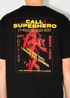 LOCAL HEROES T-SHIRT CALL SUPERHERO