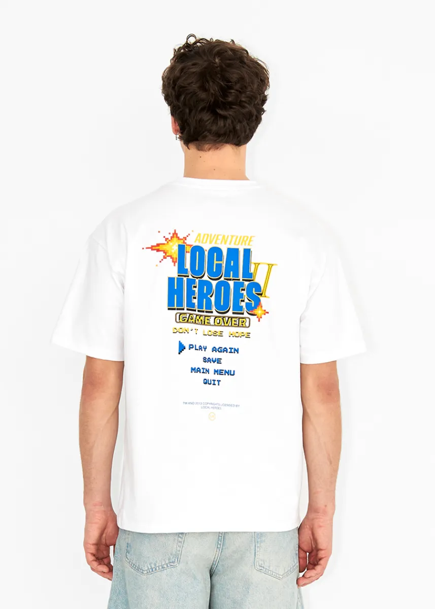 LOCAL HEROES T-SHIRT GAME OVER
