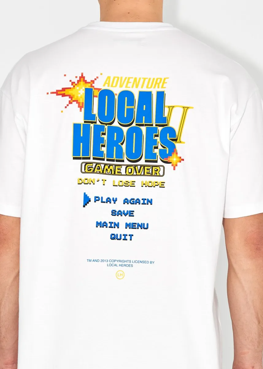 LOCAL HEROES T-SHIRT GAME OVER