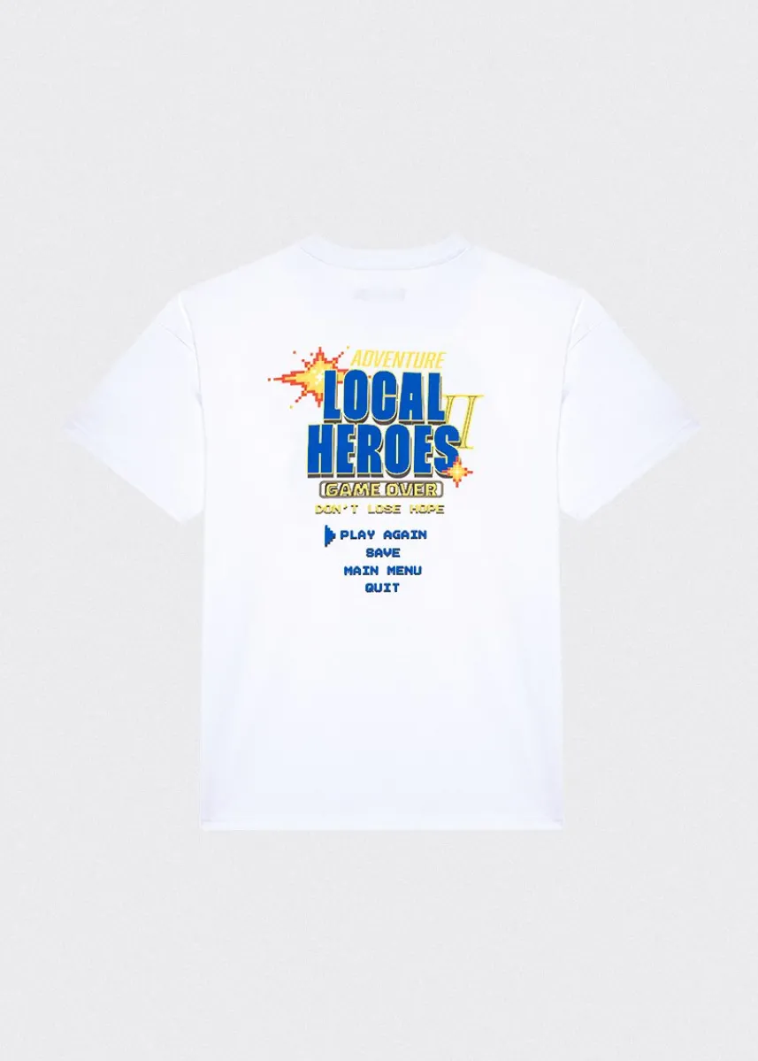 LOCAL HEROES T-SHIRT GAME OVER