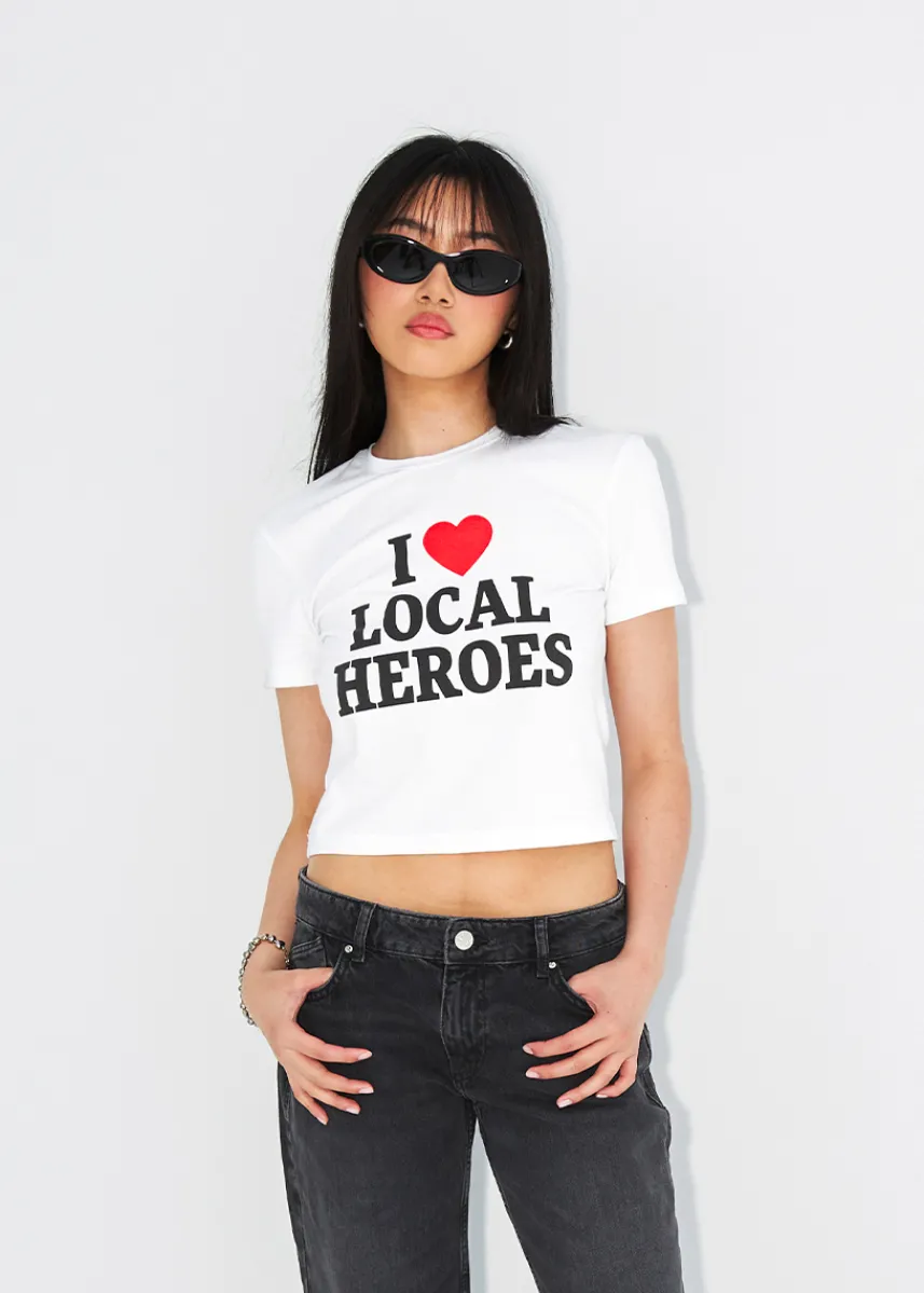 LOCAL HEROES T-SHIRT I HEART LH