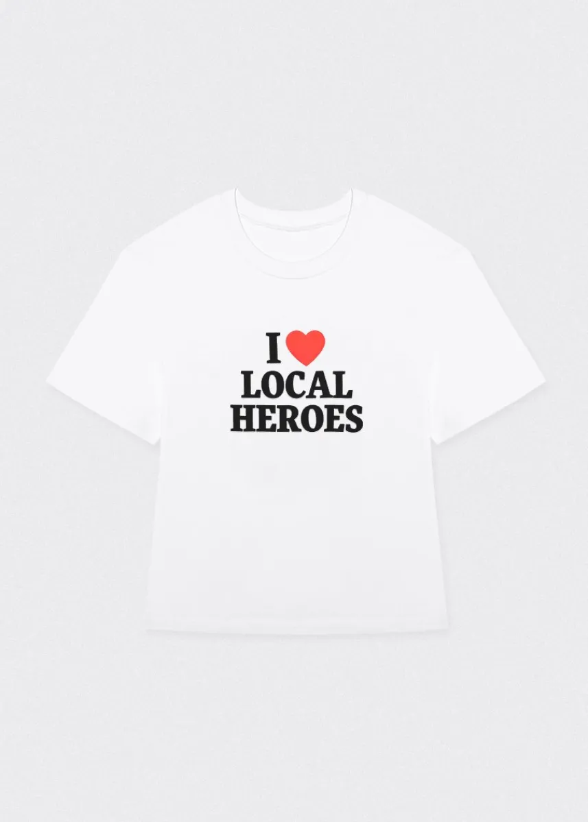 LOCAL HEROES T-SHIRT I HEART LH