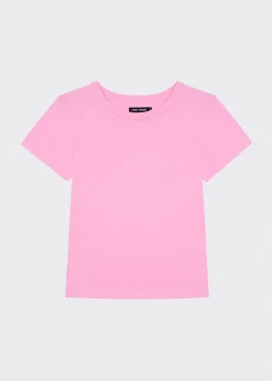 LOCAL HEROES T-SHIRT LH CLUB SLIM FIT RÓŻOWY