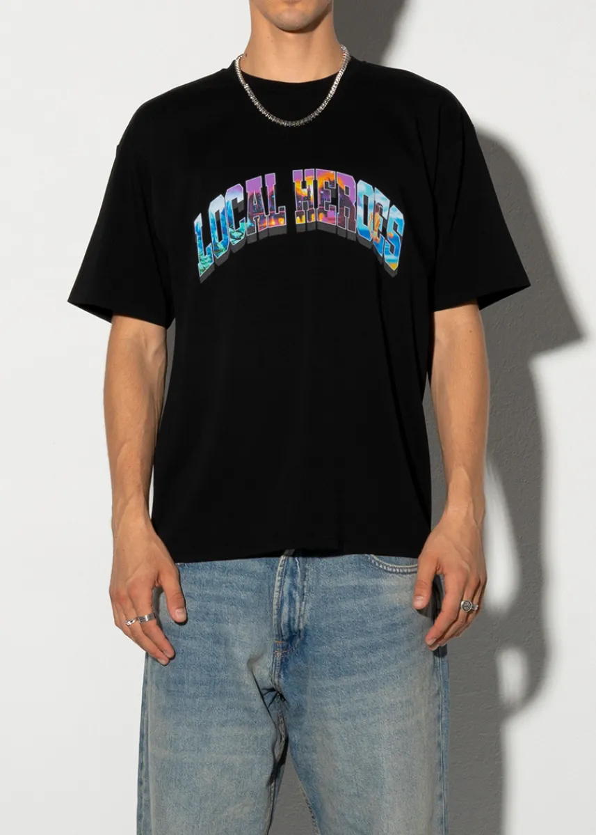 LOCAL HEROES T-SHIRT POSTCARD
