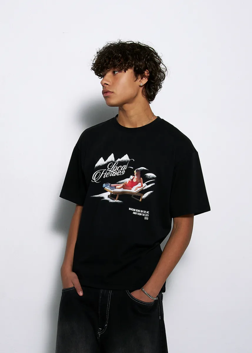 LOCAL HEROES T-SHIRT SKI RESORT