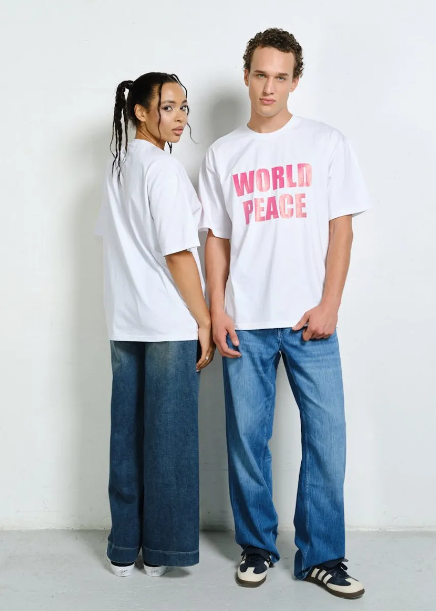 LOCAL HEROES T-SHIRT WORLD PEACE