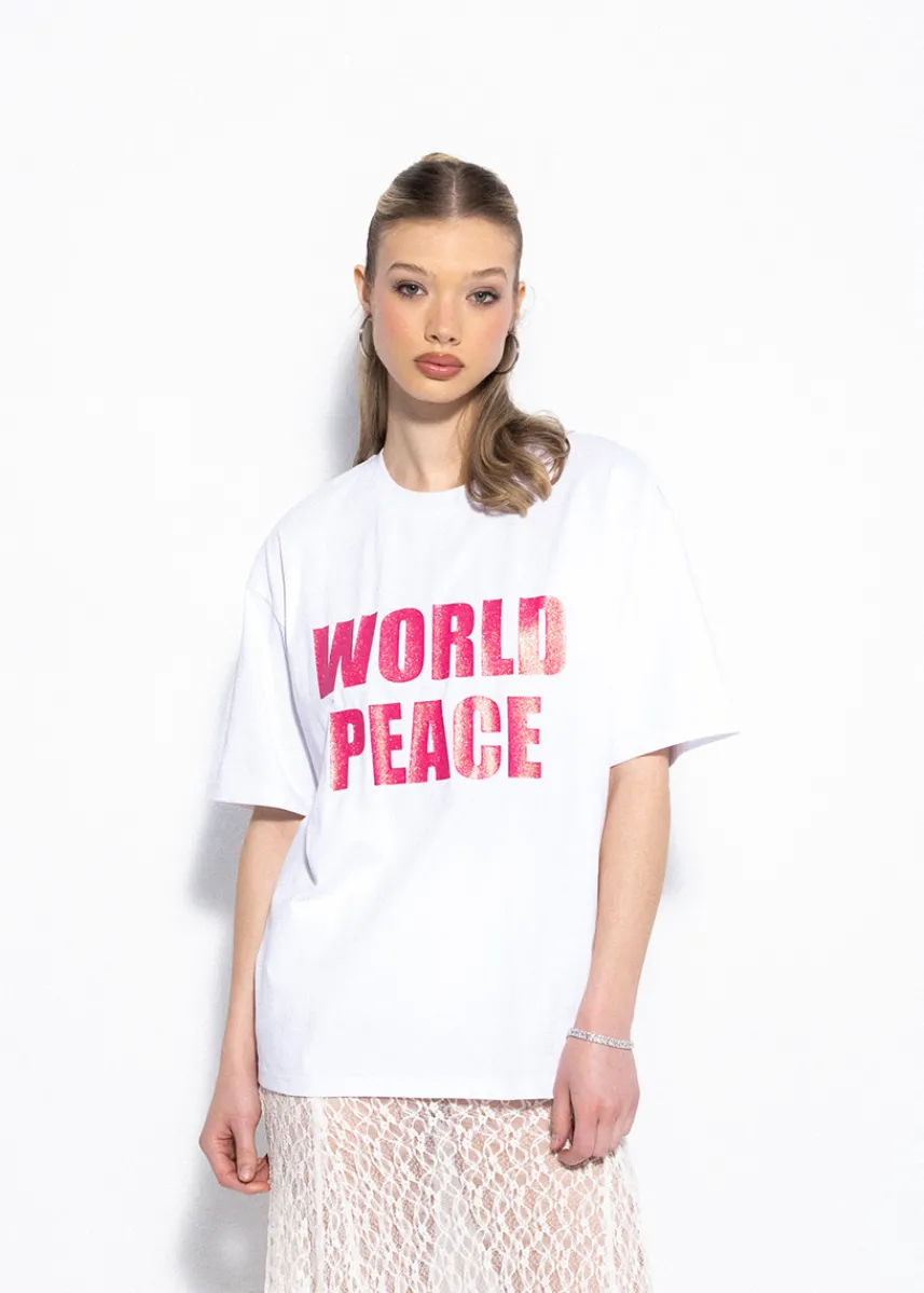 LOCAL HEROES T-SHIRT WORLD PEACE