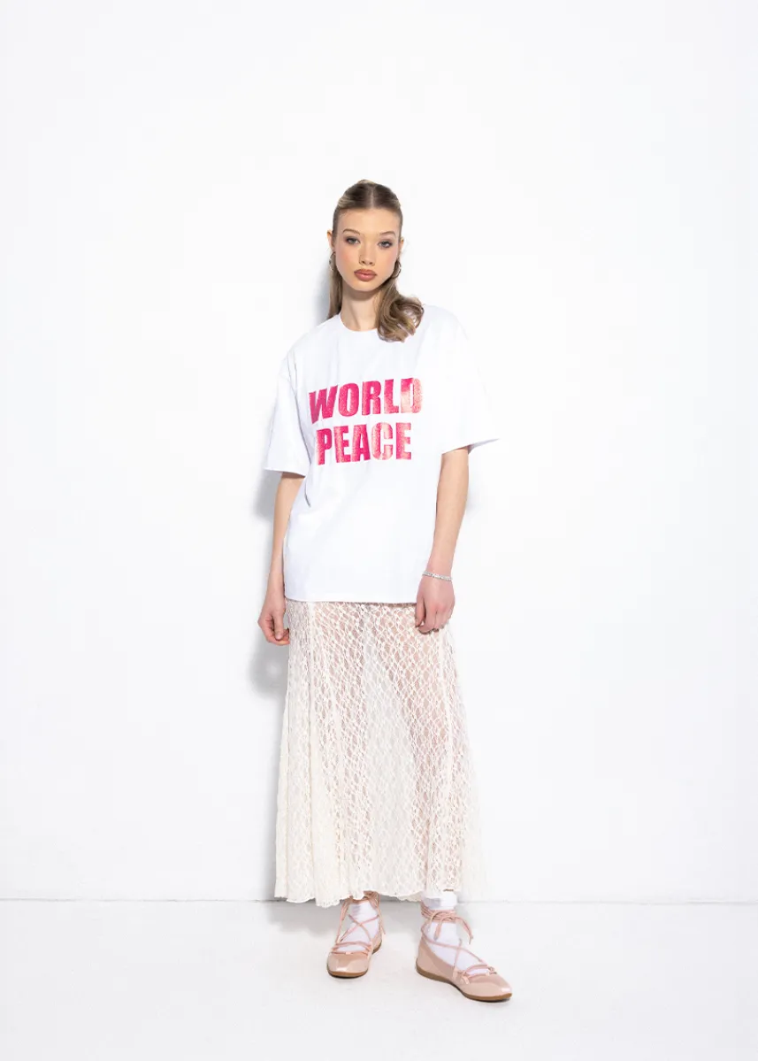 LOCAL HEROES T-SHIRT WORLD PEACE
