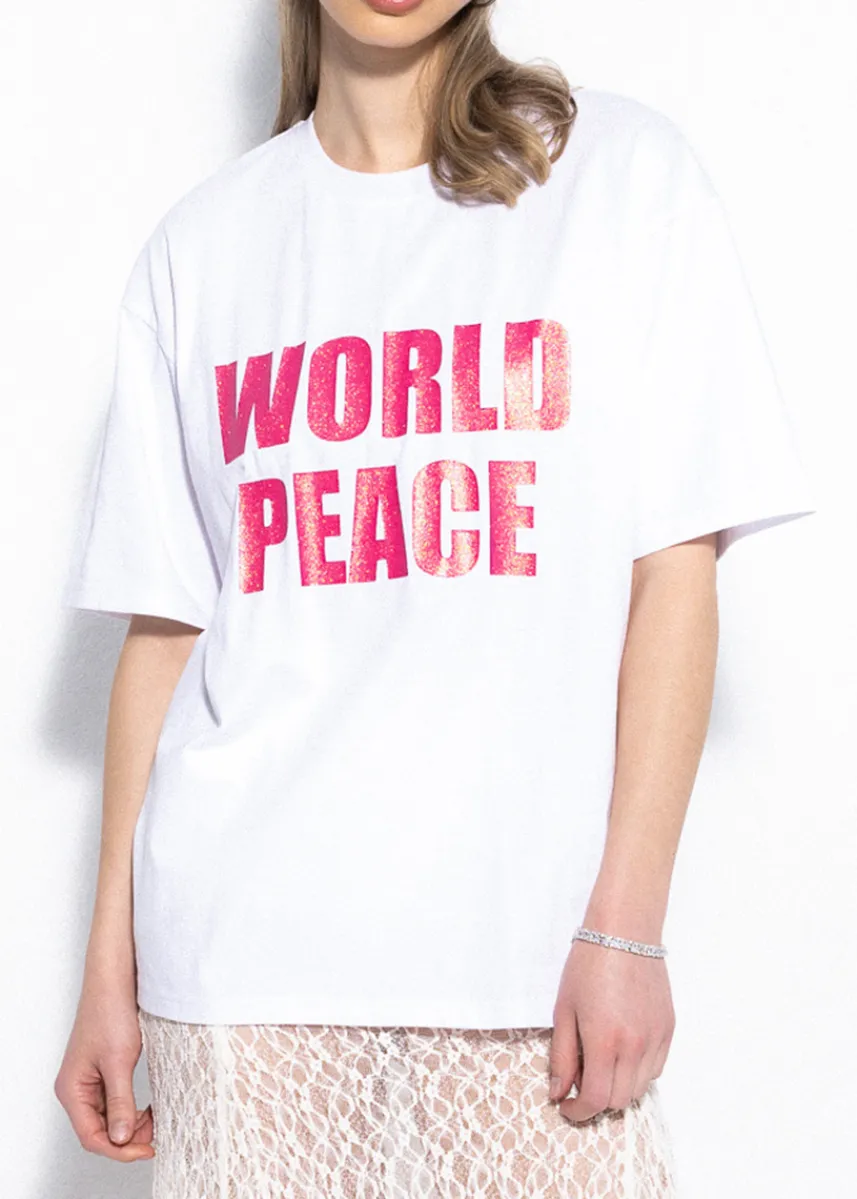 LOCAL HEROES T-SHIRT WORLD PEACE